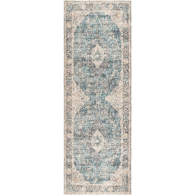 Marlene Traditional Ivory/Slate Area Rug - Becki Owens x Livabliss