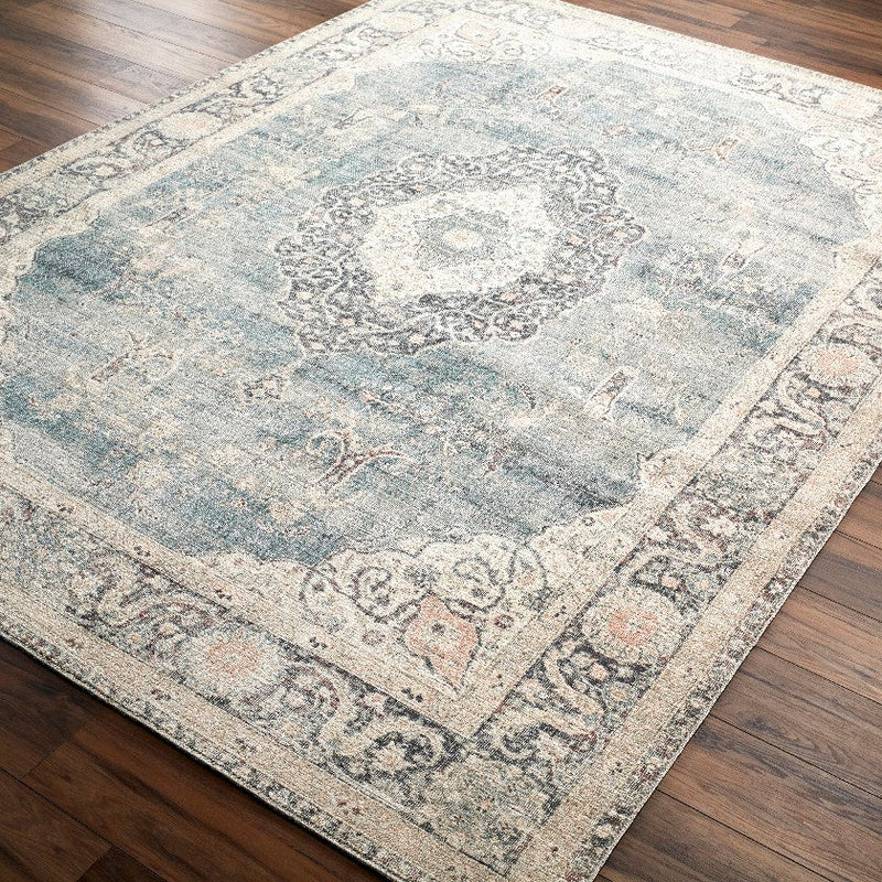 Marlene Traditional Ivory/Slate Area Rug - Becki Owens x Livabliss