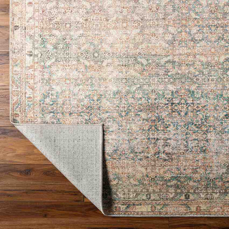 Marlene Traditional Light Brown/Emerald Area Rug - Becki Owens x Livabliss