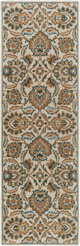 Lyon Traditional Brown Area Rug