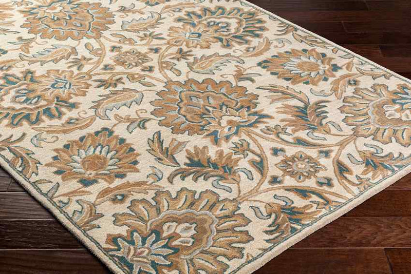 Lyon Traditional Brown Area Rug