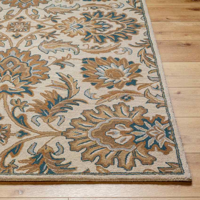 Lyon Traditional Brown Area Rug