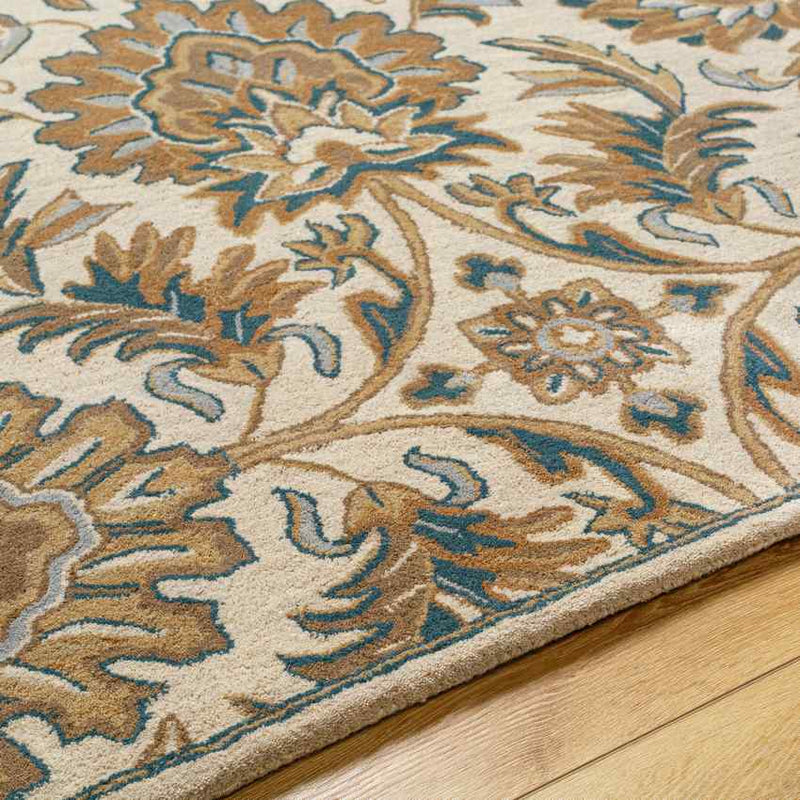 Lyon Traditional Brown Area Rug