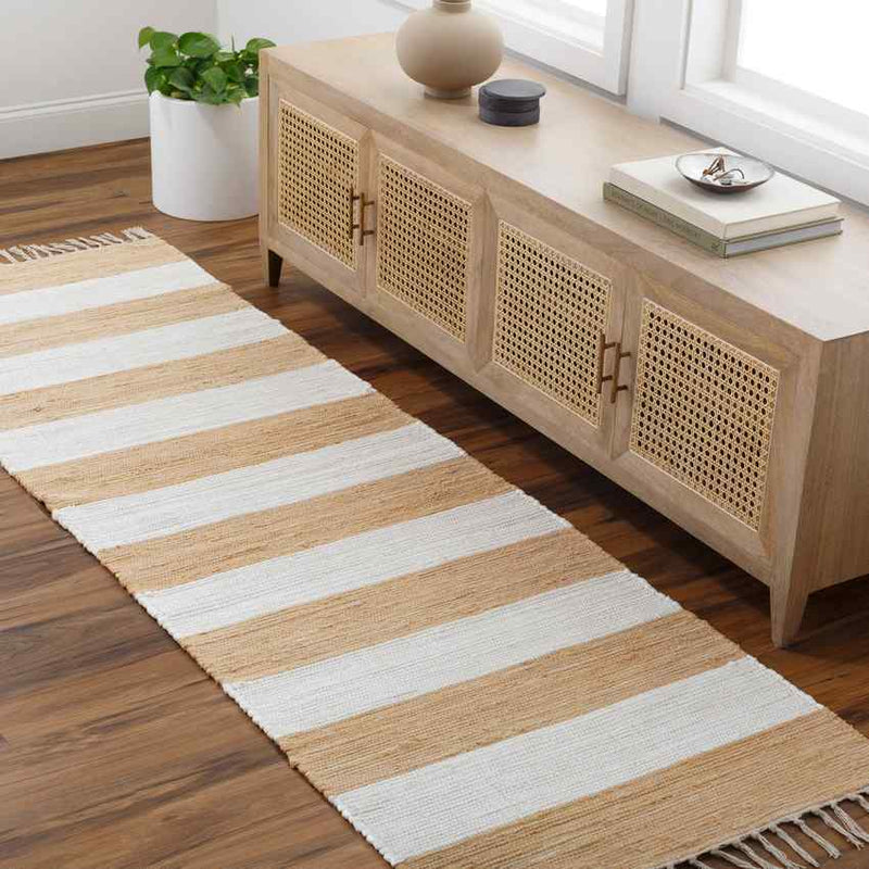 Kirby Modern Light Brown Area Rug