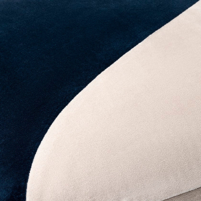 Devoris Midnight Blue Pillow Cover