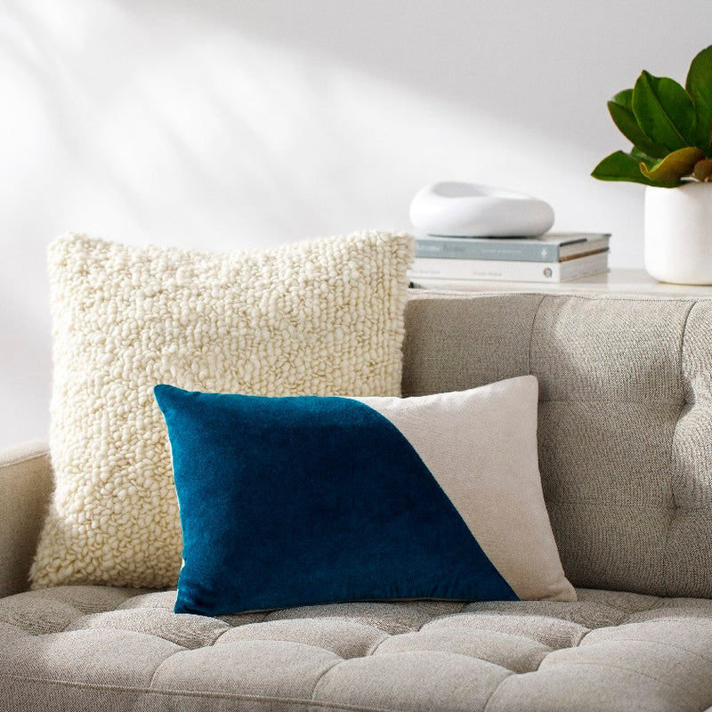 Devoris Teal Pillow Cover