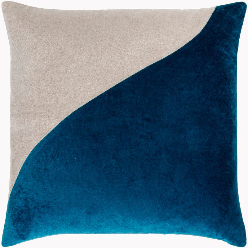 Devoris Teal Pillow Cover