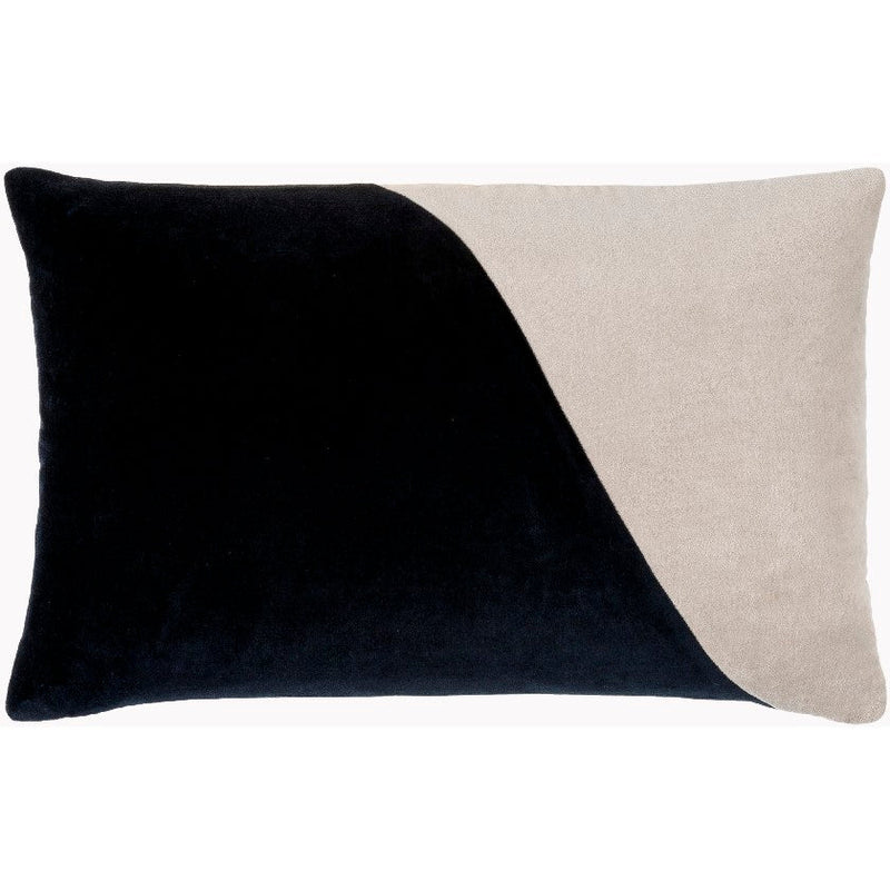 Devoris Jet Black Pillow Cover