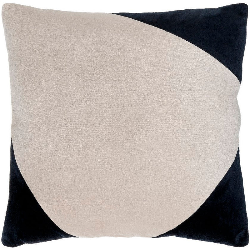 Natane Jet Black Pillow Cover