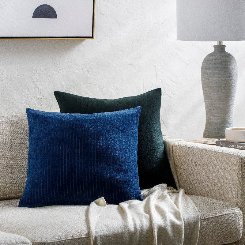 Kamesha Navy Pillow Cover