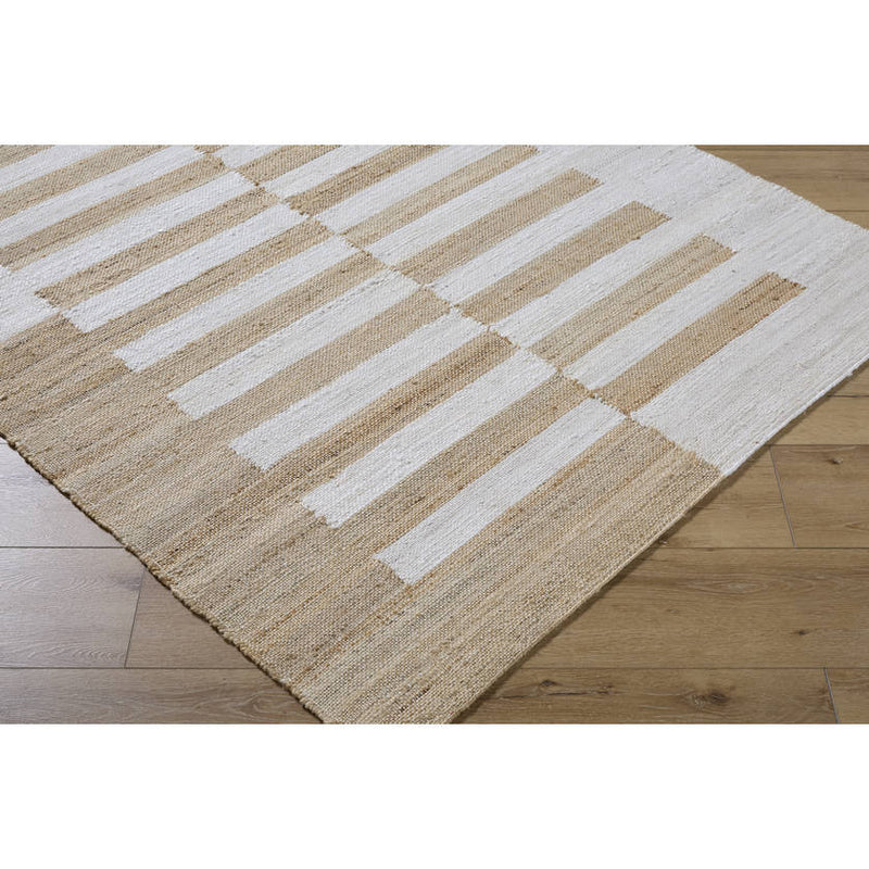 Lev Modern Light Brown/Light Beige Area Rug