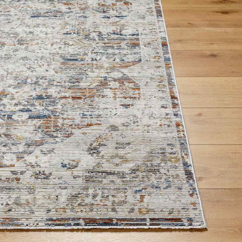 Arek Traditional Dark Blue Area Rug