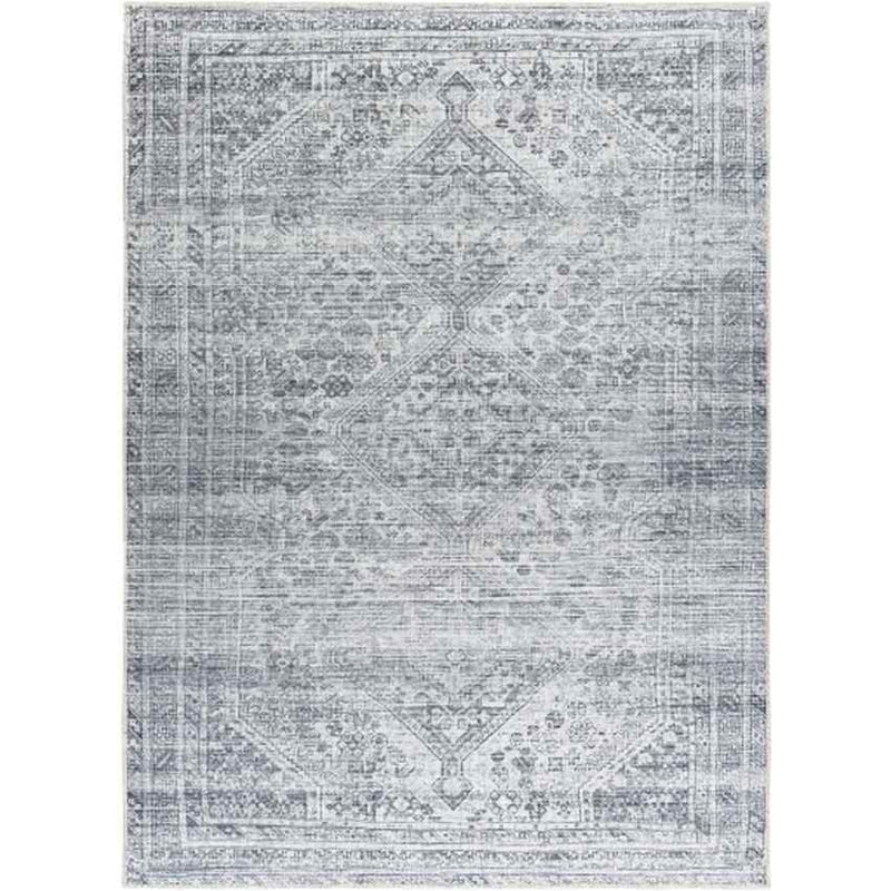 Tyanne Traditional Charcoal Area Rug