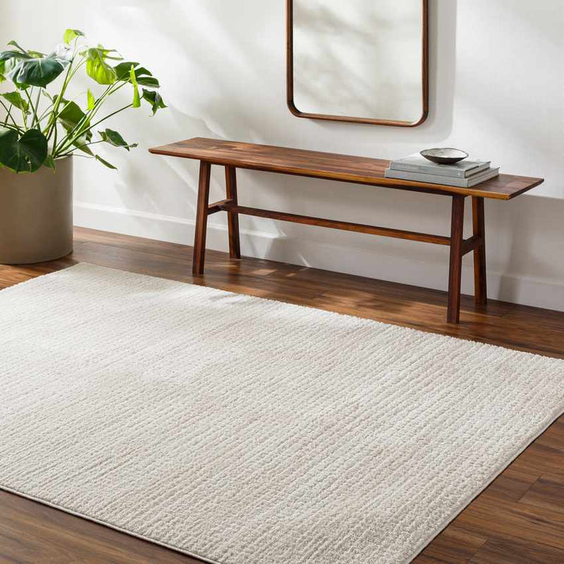 Lajoy Modern Ivory/Off-White Area Rug