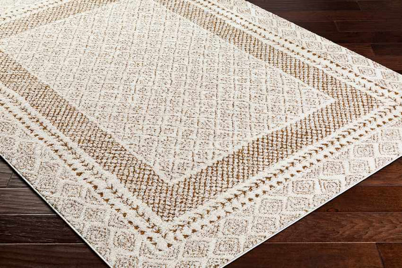 Vada Modern Ivory/Brown Area Rug