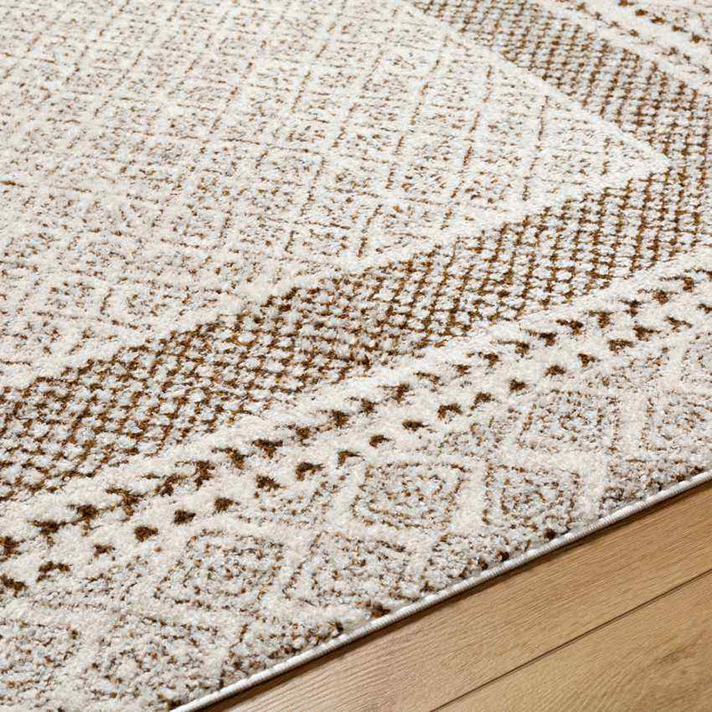 Vada Modern Ivory/Brown Area Rug