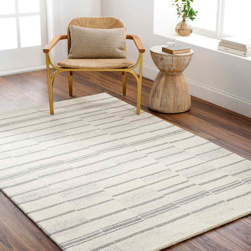 Kerkeind Global Light Beige/Medium Gray Area Rug