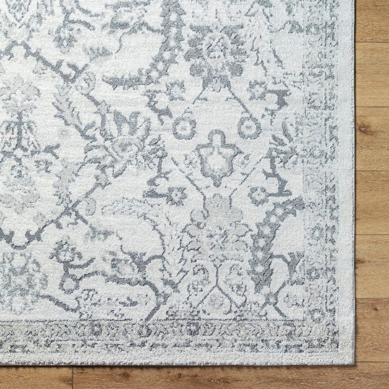 Taeisha Traditional Gray Area Rug