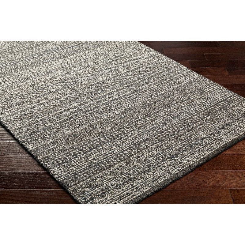 Melun Global Charcoal/Cream Area Rug