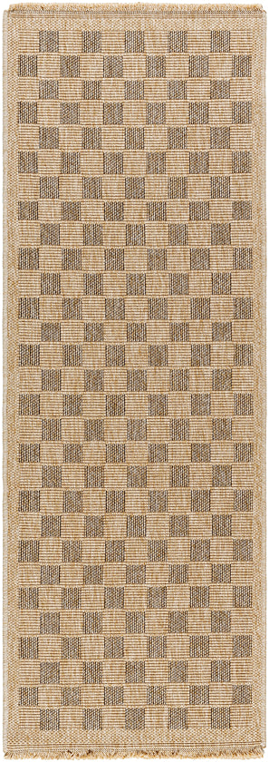 Rafi Cottage Light Brown/Black Area Rug