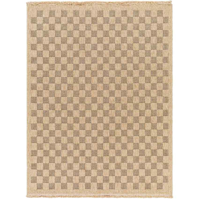 Rafi Cottage Light Brown/Black Area Rug