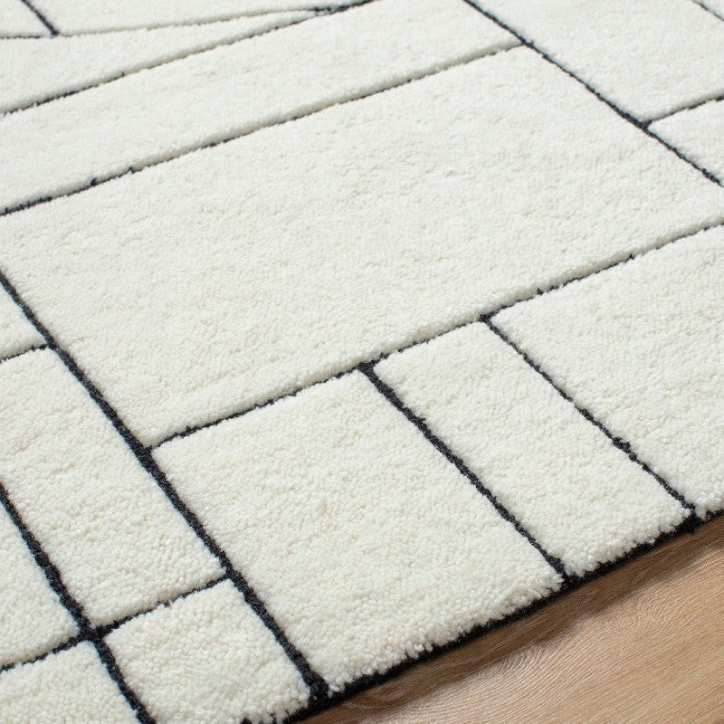 Benard Modern Cream Area Rug