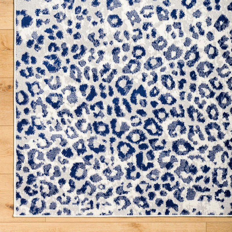 Pol Modern Dark Blue Area Rug