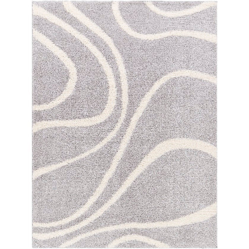 Memorie Modern Light Slate Area Rug