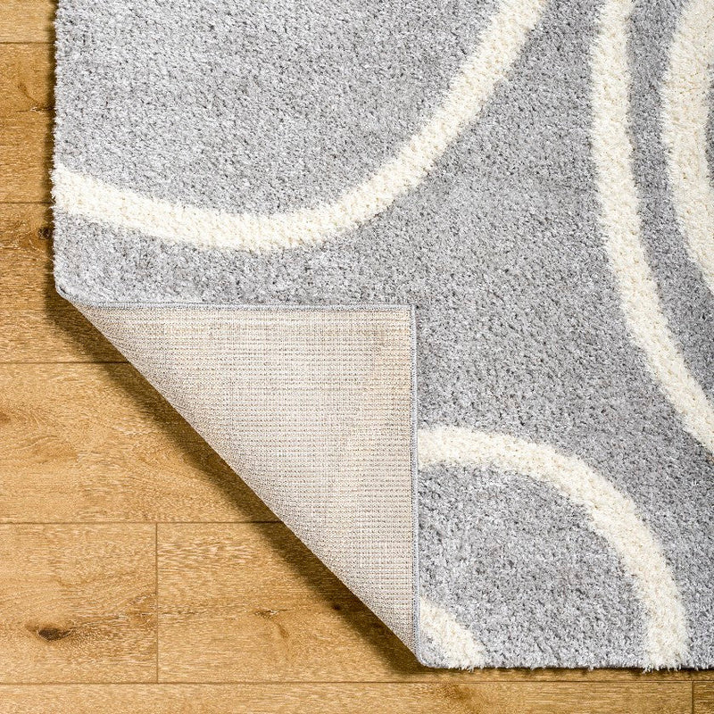 Memorie Modern Light Slate Area Rug