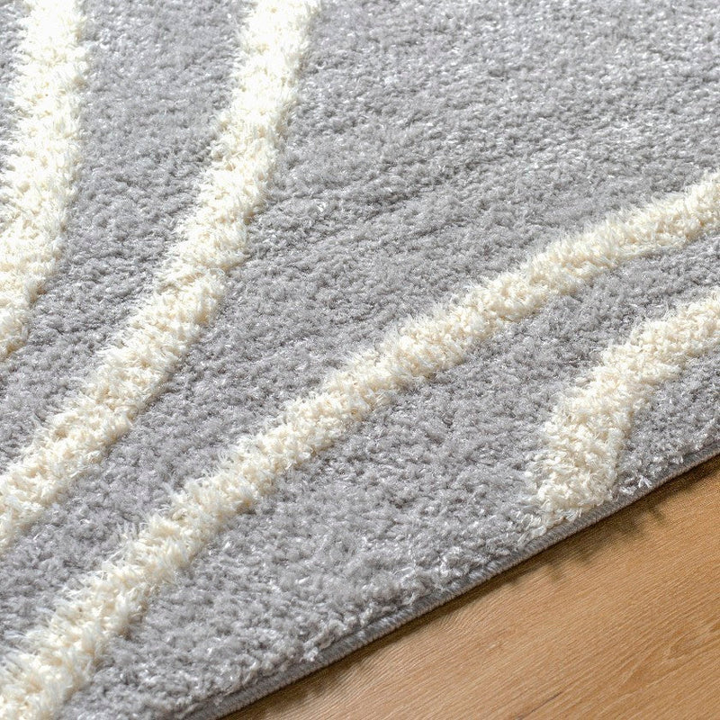 Memorie Modern Light Slate Area Rug