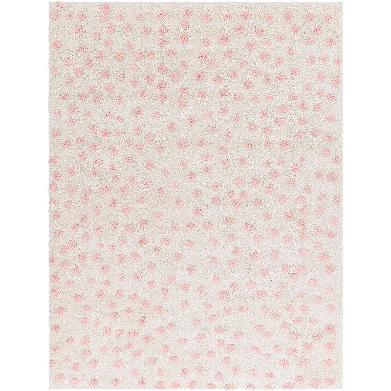 Nyisha Modern Beige/Light Pink Area Rug