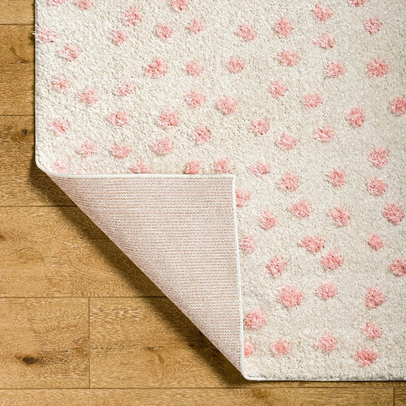 Nyisha Modern Beige/Light Pink Area Rug