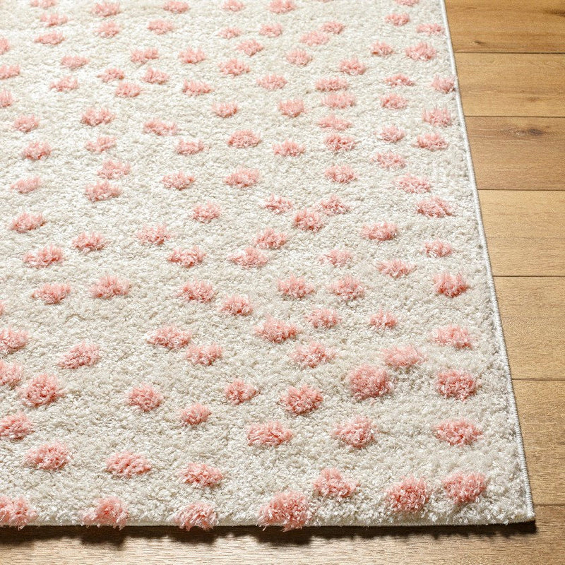 Nyisha Modern Beige/Light Pink Area Rug