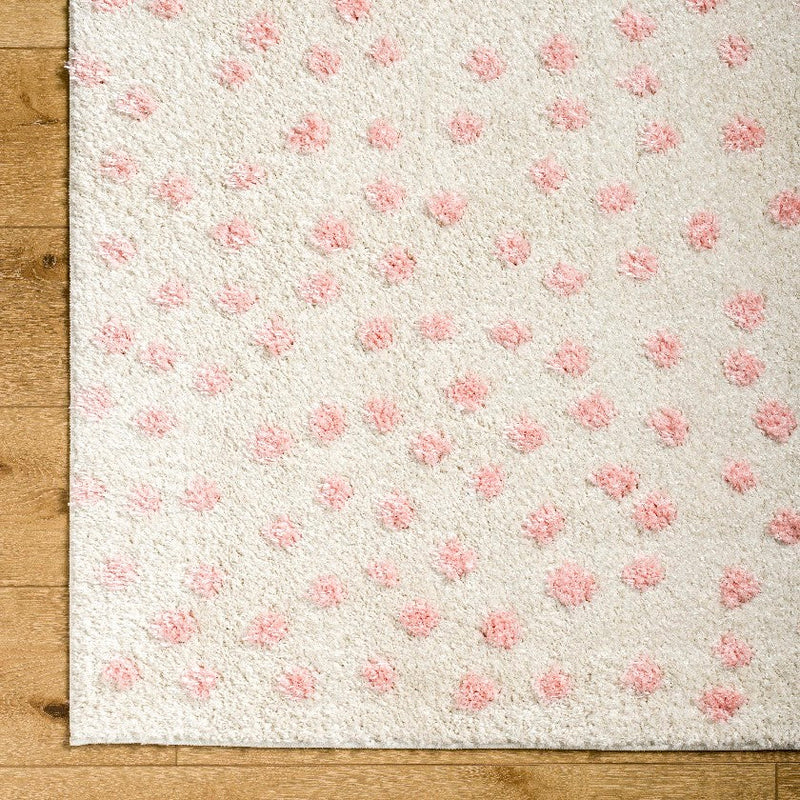 Nyisha Modern Beige/Light Pink Area Rug