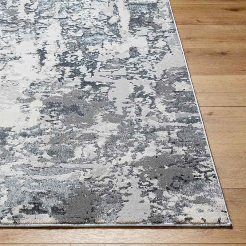 Elin Modern Slate Gray Area Rug