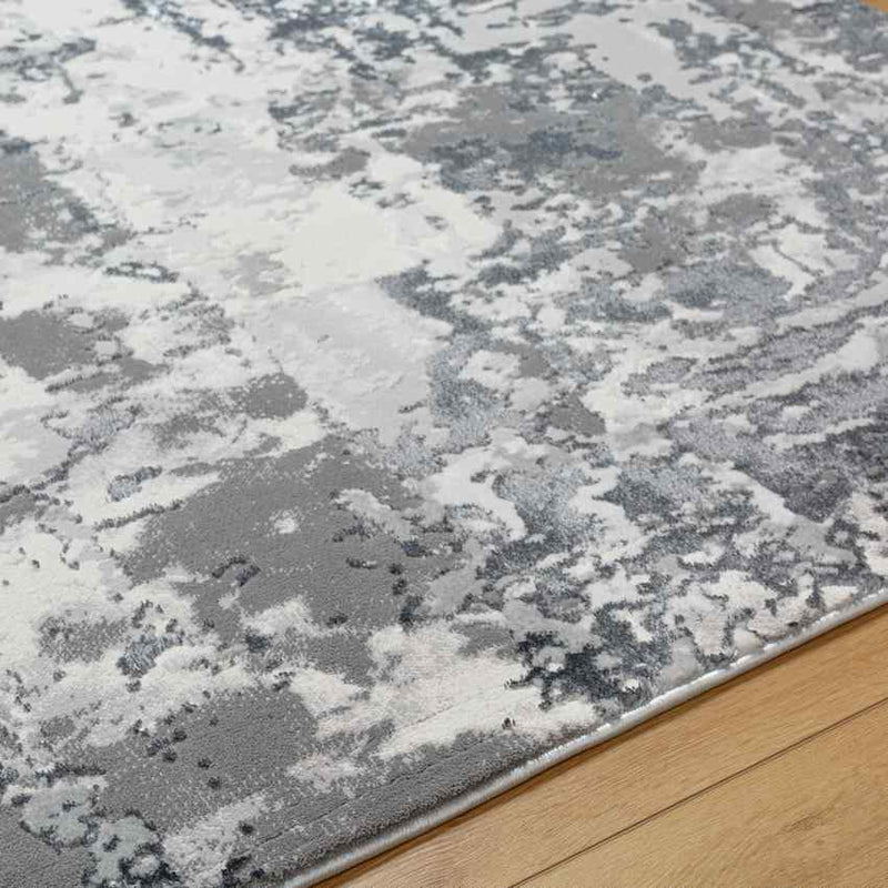 Elin Modern Slate Gray Area Rug