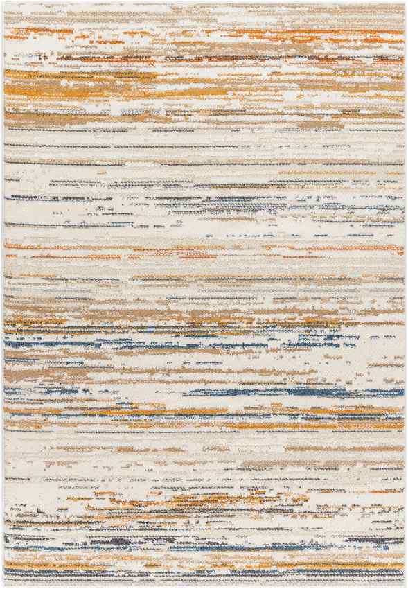 Ian Modern Burnt Orange Area Rug