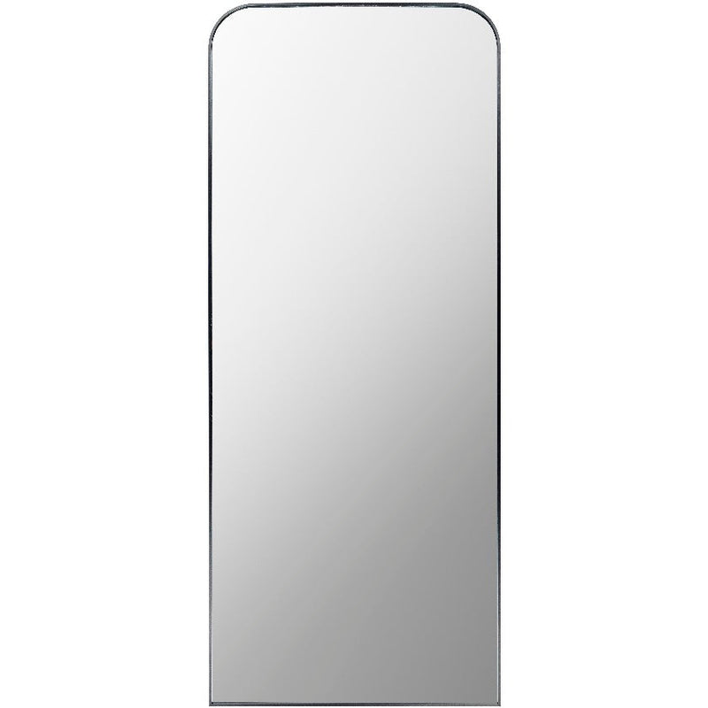 Lashunda Modern Black Wall Mirror