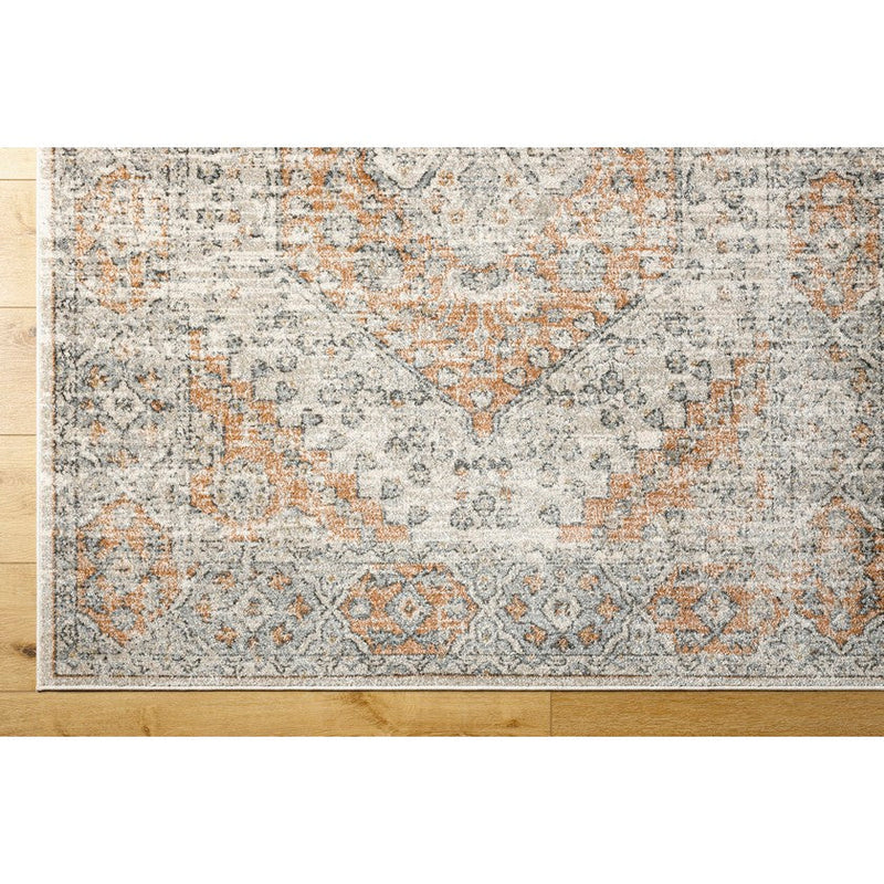 Nastashia Traditional Medium Brown Area Rug