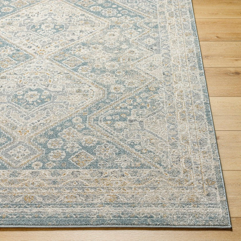 Dakesha Traditional Medium Gray/Beige Area Rug