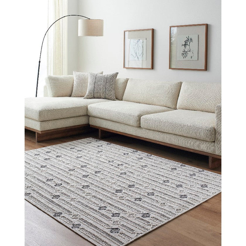 Kinderhook Modern Ivory Area Rug