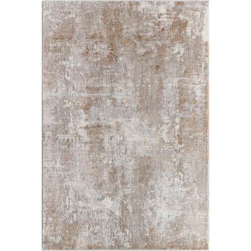 Karsten Modern Dark Brown/Light Gray Area Rug