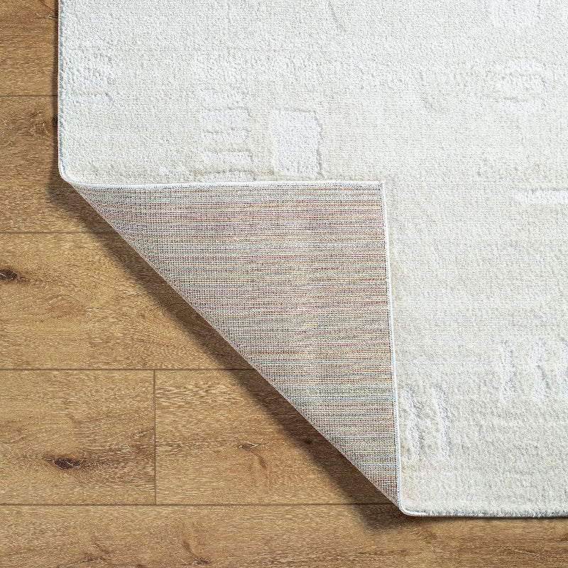 Keyauna Modern Ivory/Off-White Area Rug