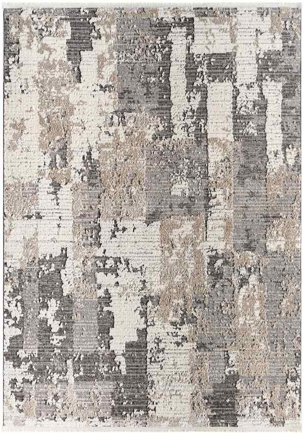 Lizette Modern Brown Area Rug