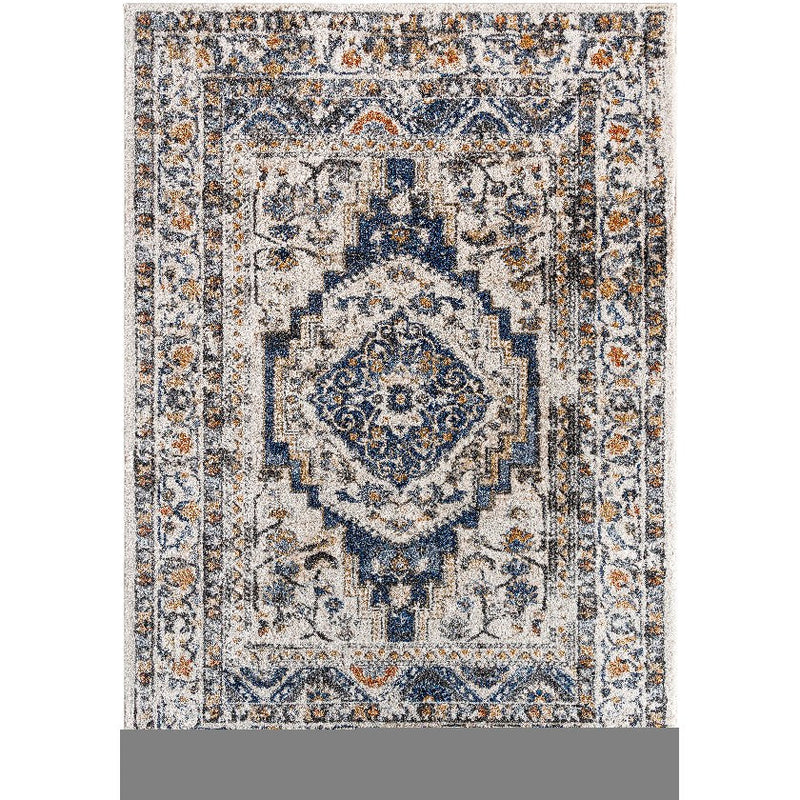 Elimelech Traditional Light Silver Area Rug