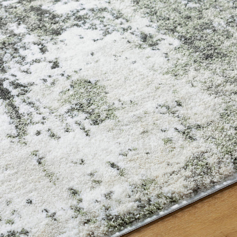 Terrel Modern Dark Moss Area Rug