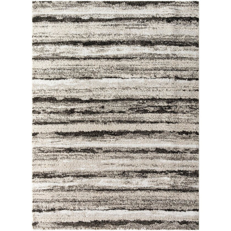 Rayshon Modern Black Area Rug