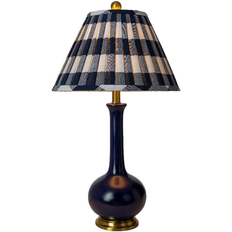 Jennis Modern Navy Table Lamp