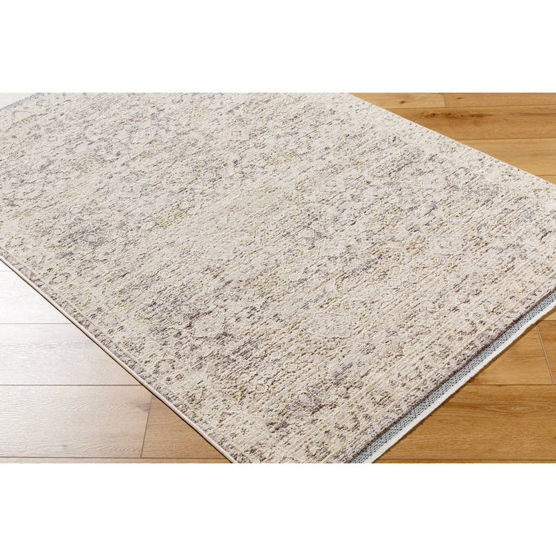 Beth Traditional Light Brown/Cream Area Rug