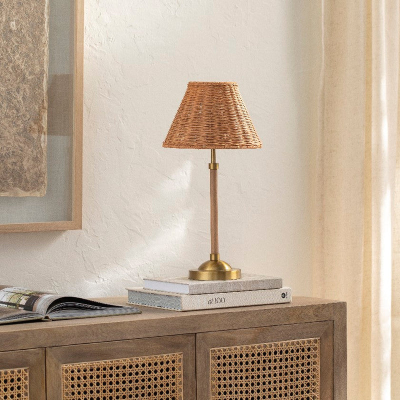 Cadi Modern Wood Table Lamp